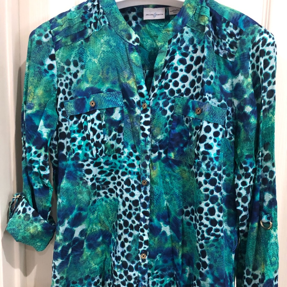 Jaclyn smith blouse